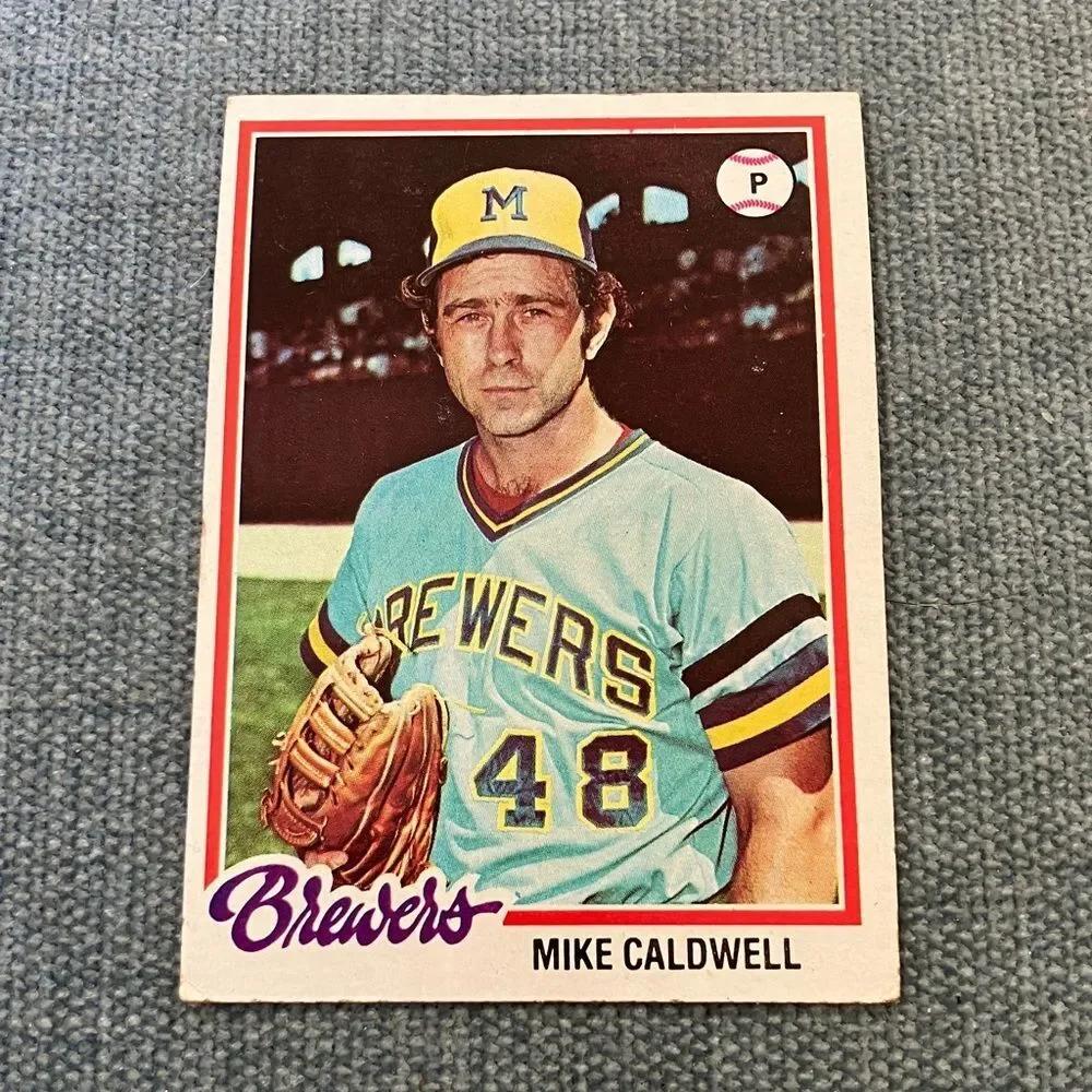 1978 Topps Milwaukee Brewers Baseball Card Trading Card